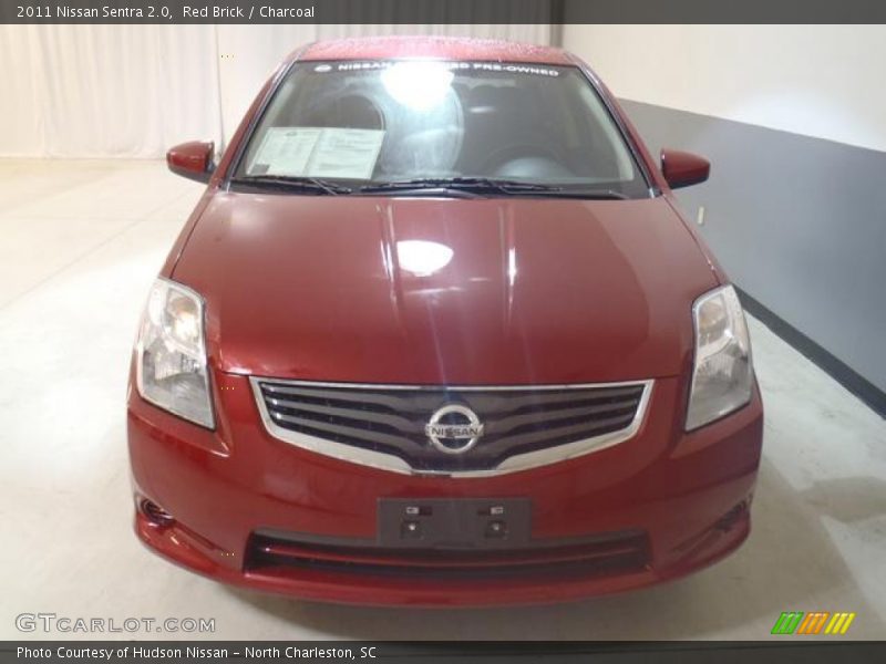 Red Brick / Charcoal 2011 Nissan Sentra 2.0