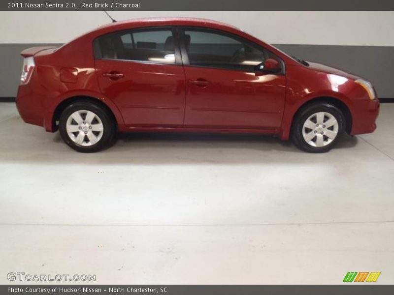Red Brick / Charcoal 2011 Nissan Sentra 2.0