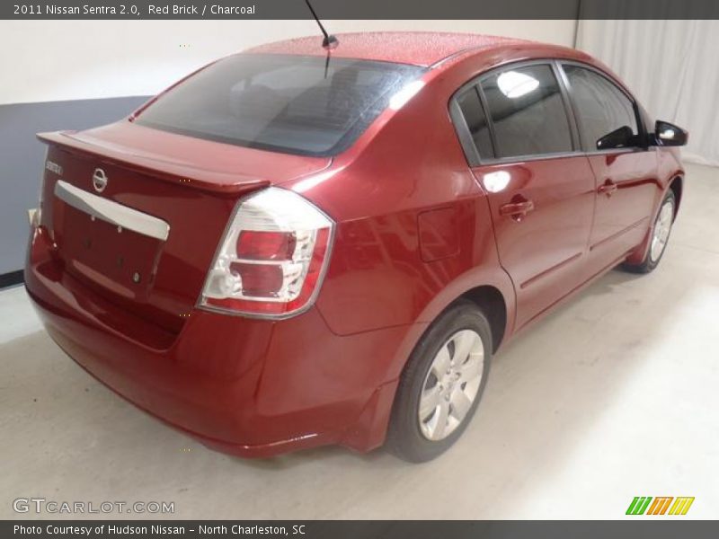 Red Brick / Charcoal 2011 Nissan Sentra 2.0