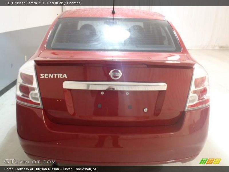 Red Brick / Charcoal 2011 Nissan Sentra 2.0