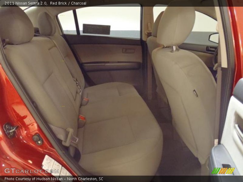 Red Brick / Charcoal 2011 Nissan Sentra 2.0