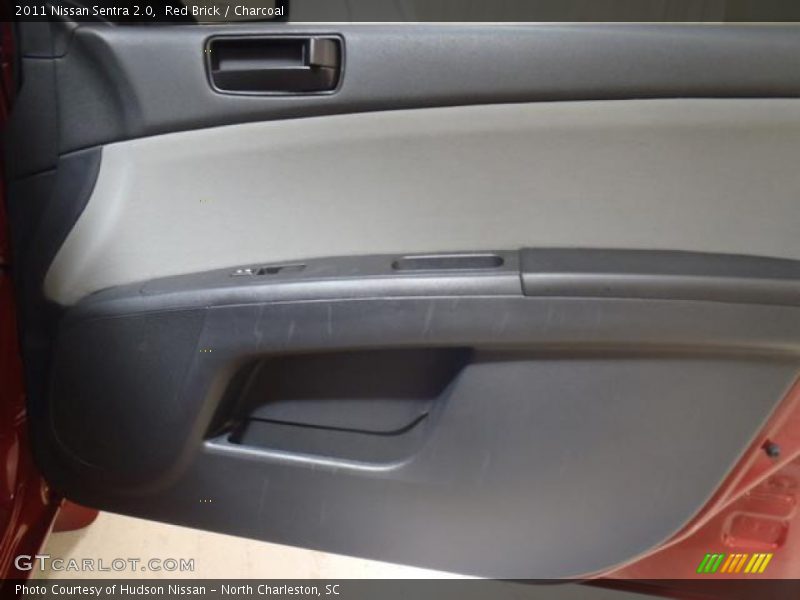 Red Brick / Charcoal 2011 Nissan Sentra 2.0