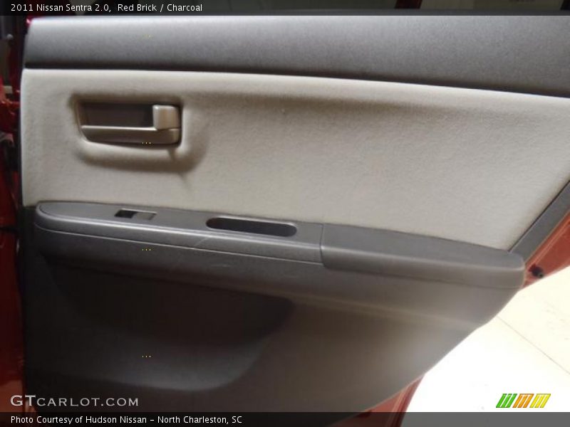 Red Brick / Charcoal 2011 Nissan Sentra 2.0