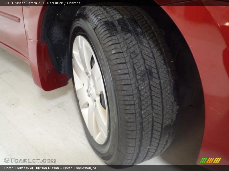 Red Brick / Charcoal 2011 Nissan Sentra 2.0