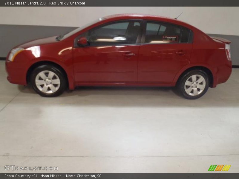 Red Brick / Charcoal 2011 Nissan Sentra 2.0
