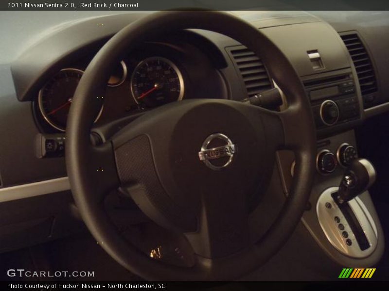 Red Brick / Charcoal 2011 Nissan Sentra 2.0