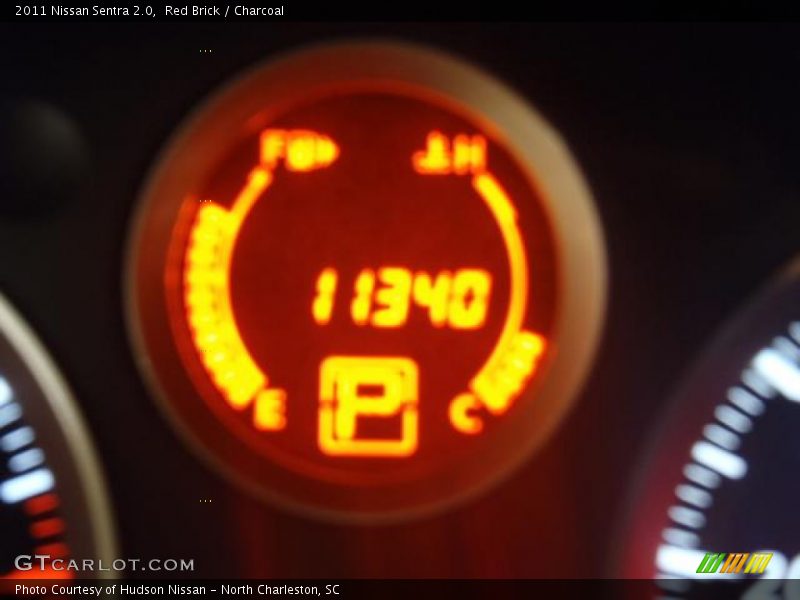 Red Brick / Charcoal 2011 Nissan Sentra 2.0