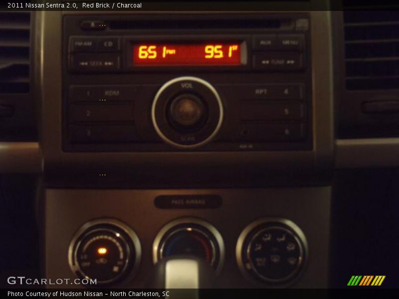 Red Brick / Charcoal 2011 Nissan Sentra 2.0