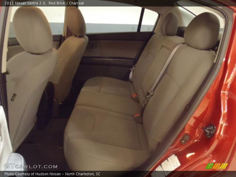Red Brick / Charcoal 2011 Nissan Sentra 2.0