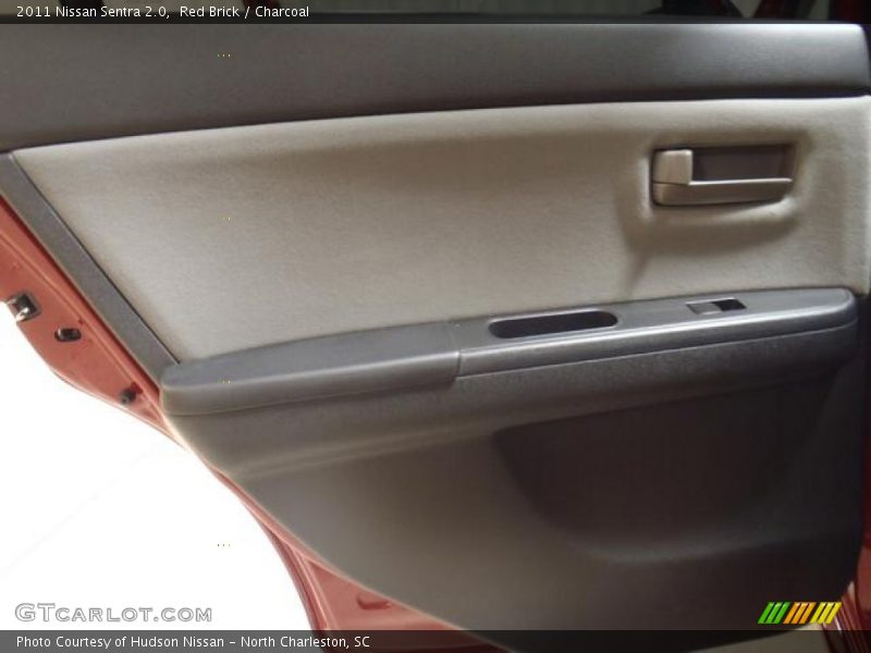 Red Brick / Charcoal 2011 Nissan Sentra 2.0
