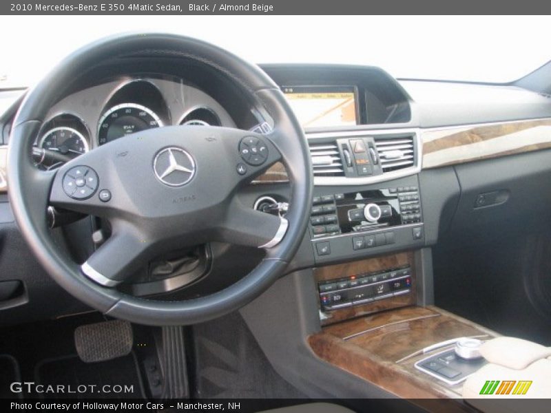 Black / Almond Beige 2010 Mercedes-Benz E 350 4Matic Sedan