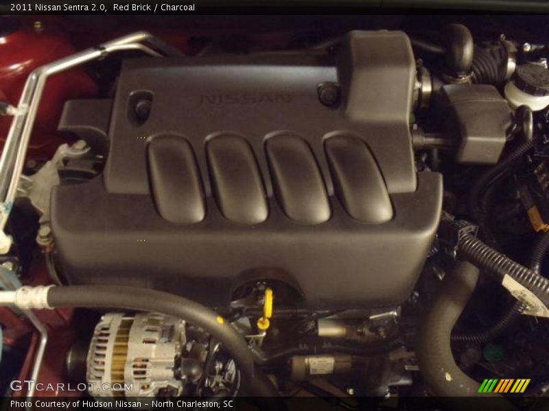 Red Brick / Charcoal 2011 Nissan Sentra 2.0