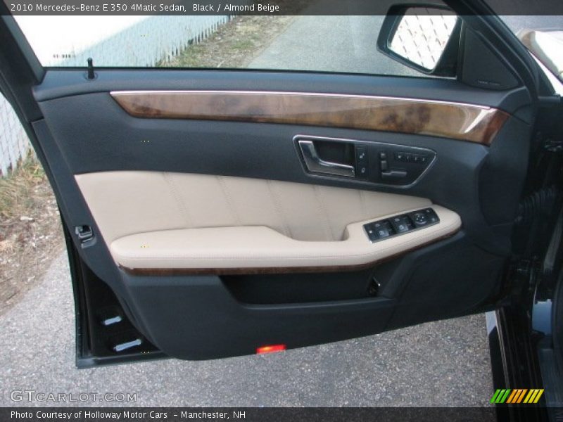 Black / Almond Beige 2010 Mercedes-Benz E 350 4Matic Sedan