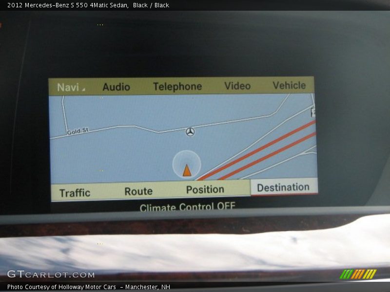 Black / Black 2012 Mercedes-Benz S 550 4Matic Sedan