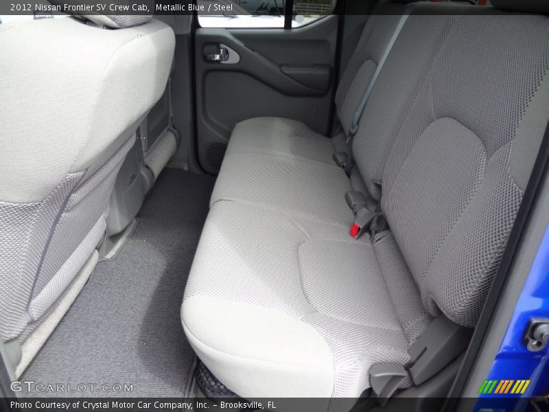 Metallic Blue / Steel 2012 Nissan Frontier SV Crew Cab