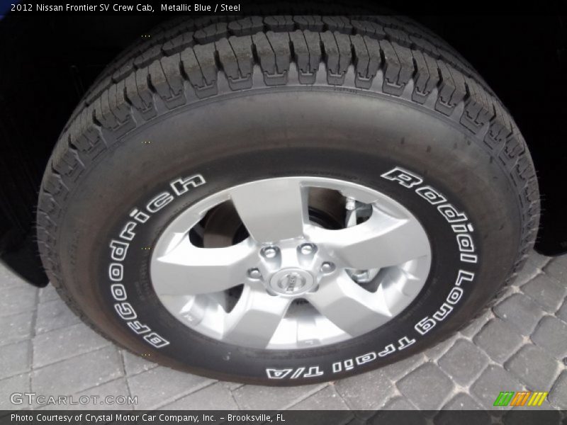 Metallic Blue / Steel 2012 Nissan Frontier SV Crew Cab