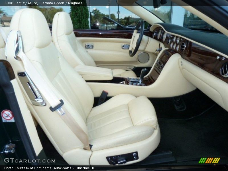 Front Seat of 2008 Azure 