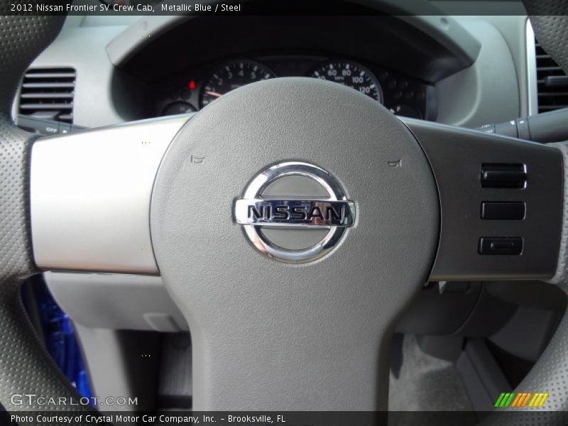 Metallic Blue / Steel 2012 Nissan Frontier SV Crew Cab