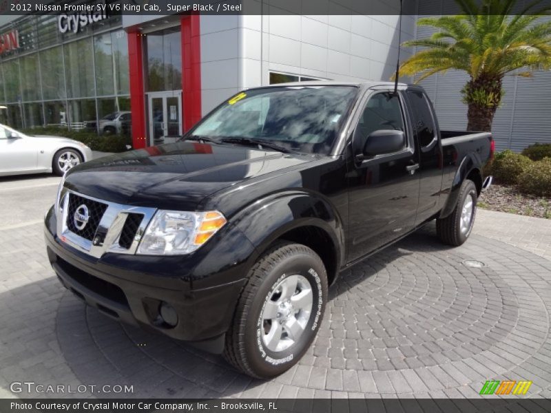 Super Black / Steel 2012 Nissan Frontier SV V6 King Cab