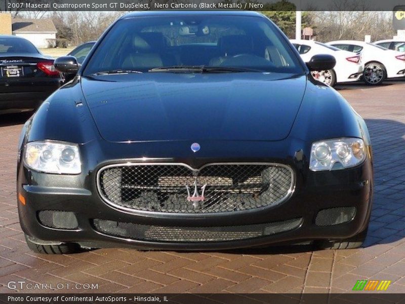 Nero Carbonio (Black Metallic) / Nero 2007 Maserati Quattroporte Sport GT DuoSelect
