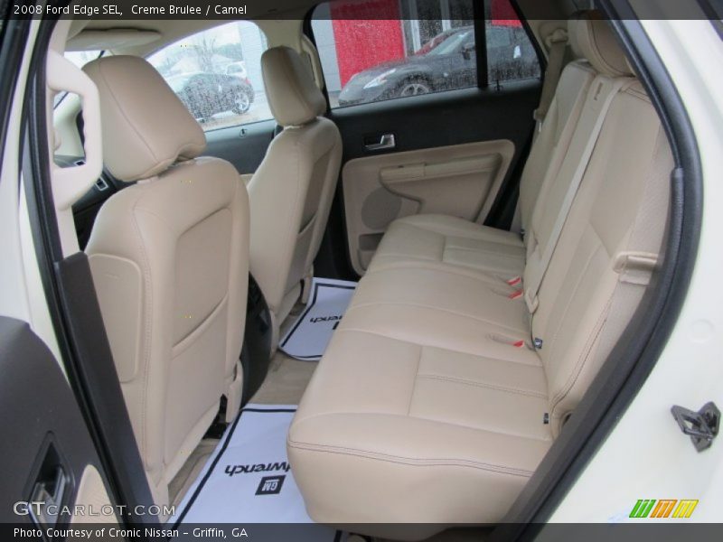 Rear Seat of 2008 Edge SEL