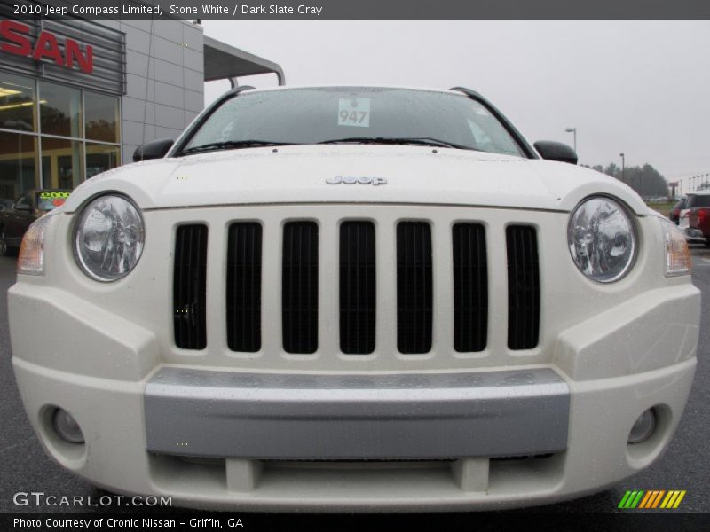 Stone White / Dark Slate Gray 2010 Jeep Compass Limited