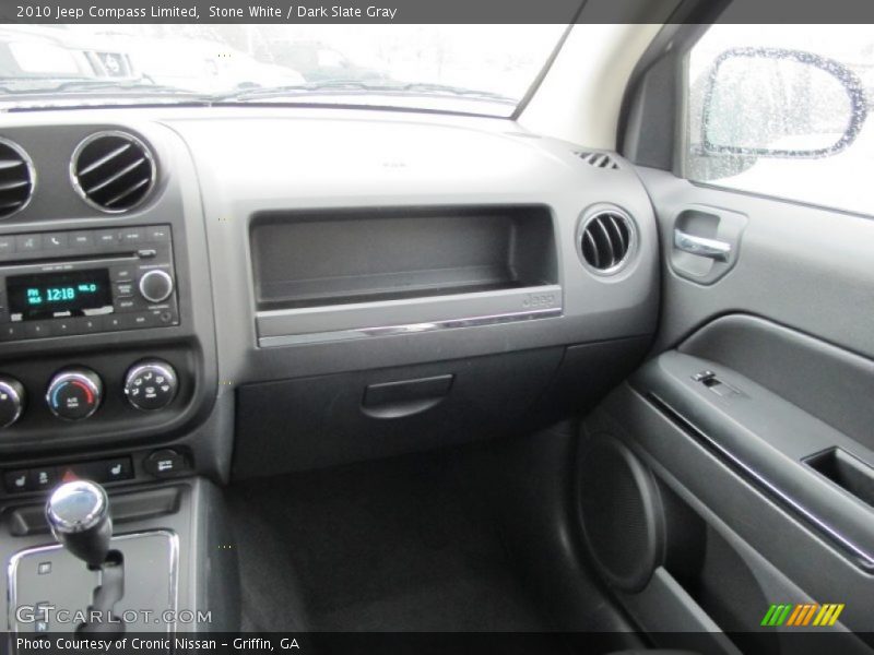 Stone White / Dark Slate Gray 2010 Jeep Compass Limited