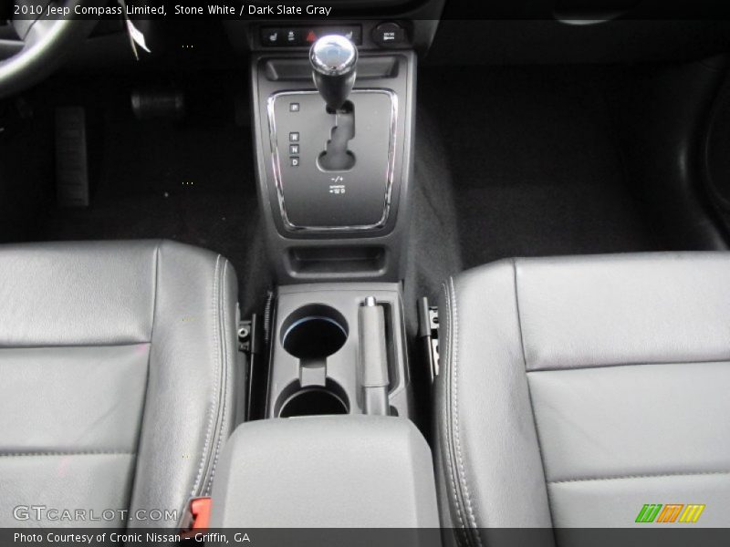 Stone White / Dark Slate Gray 2010 Jeep Compass Limited