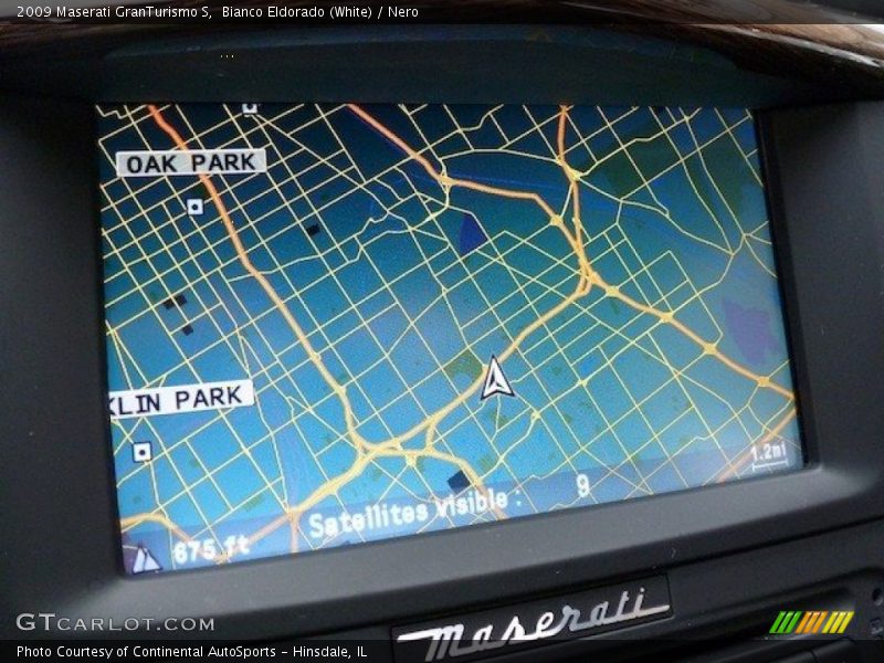 Navigation of 2009 GranTurismo S