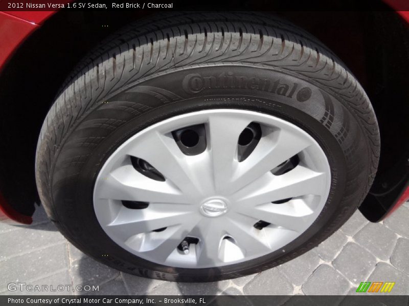 Red Brick / Charcoal 2012 Nissan Versa 1.6 SV Sedan