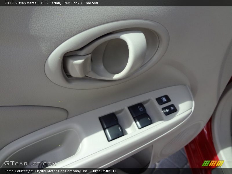 Red Brick / Charcoal 2012 Nissan Versa 1.6 SV Sedan