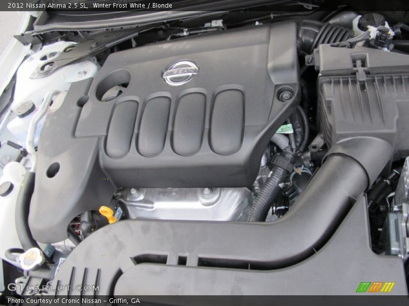Winter Frost White / Blonde 2012 Nissan Altima 2.5 SL