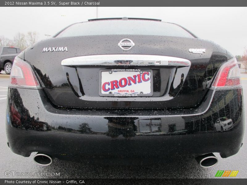 Super Black / Charcoal 2012 Nissan Maxima 3.5 SV