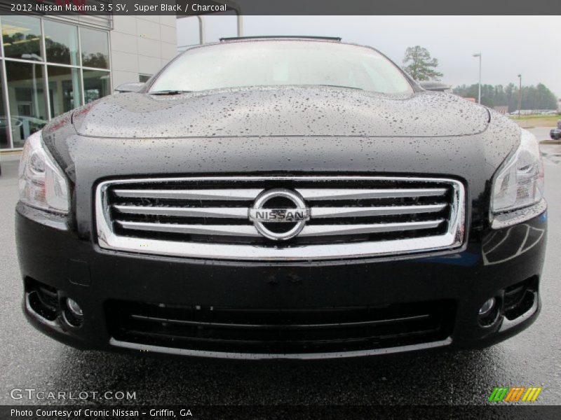 Super Black / Charcoal 2012 Nissan Maxima 3.5 SV