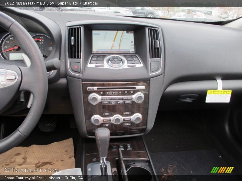 Super Black / Charcoal 2012 Nissan Maxima 3.5 SV