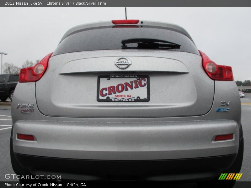 Chrome Silver / Black/Silver Trim 2012 Nissan Juke SV