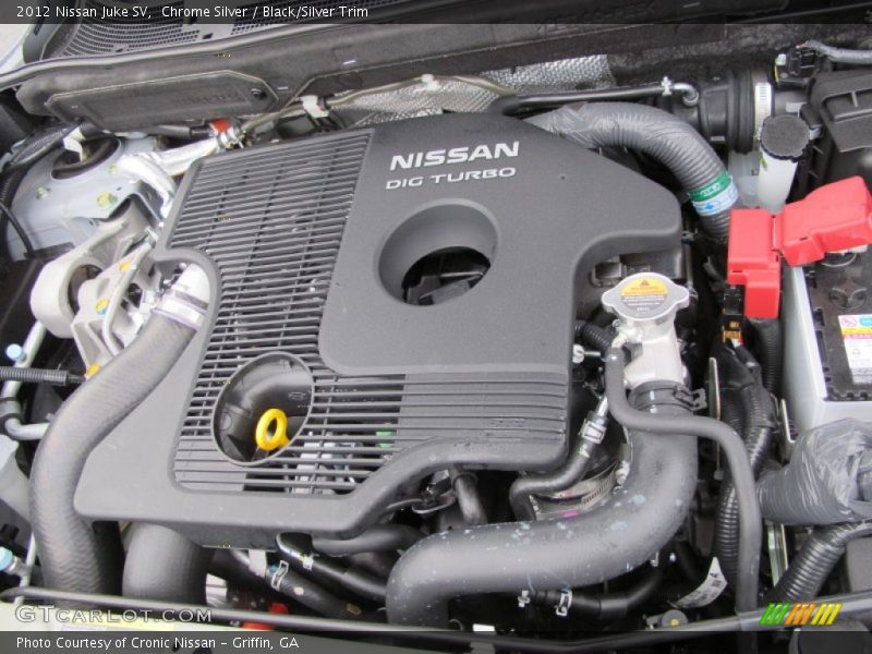 Chrome Silver / Black/Silver Trim 2012 Nissan Juke SV