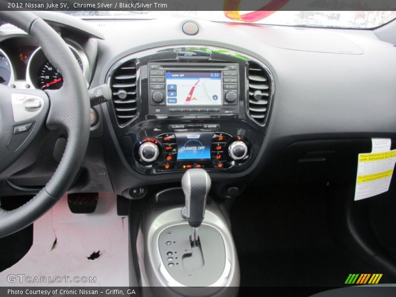 Chrome Silver / Black/Silver Trim 2012 Nissan Juke SV