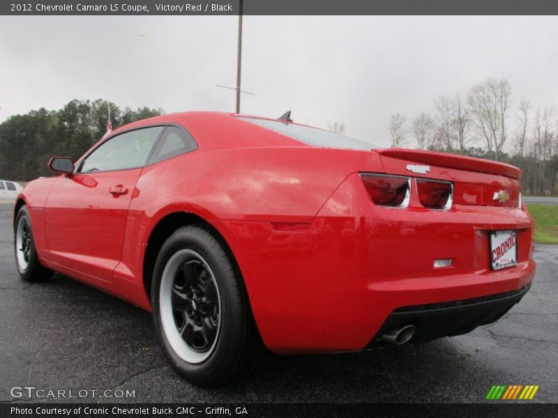 Victory Red / Black 2012 Chevrolet Camaro LS Coupe