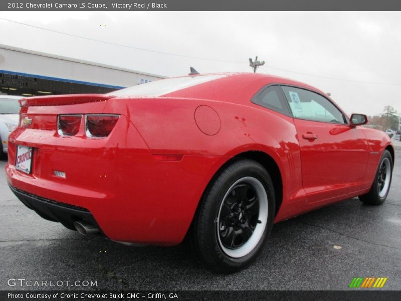 Victory Red / Black 2012 Chevrolet Camaro LS Coupe