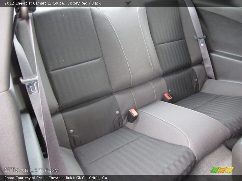 Rear Seat of 2012 Camaro LS Coupe