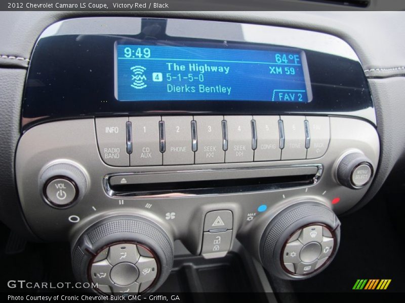 Audio System of 2012 Camaro LS Coupe