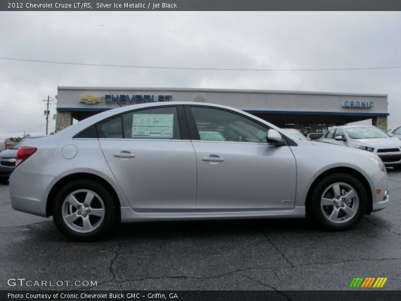 Silver Ice Metallic / Jet Black 2012 Chevrolet Cruze LT/RS