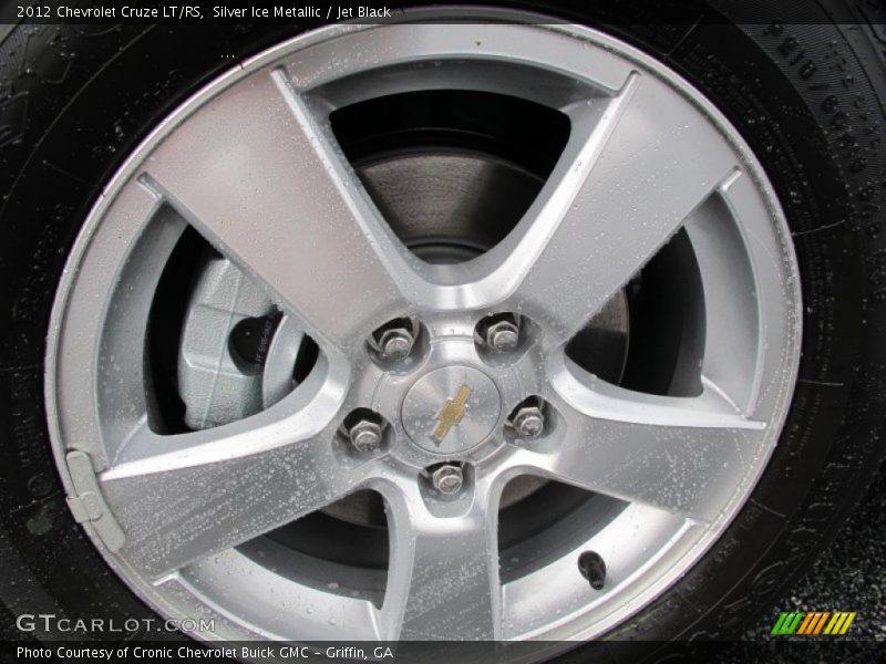 Silver Ice Metallic / Jet Black 2012 Chevrolet Cruze LT/RS