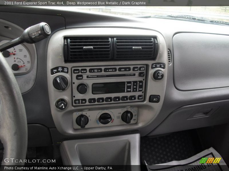 Deep Wedgewood Blue Metallic / Dark Graphite 2001 Ford Explorer Sport Trac 4x4