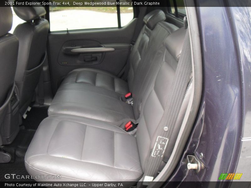 Deep Wedgewood Blue Metallic / Dark Graphite 2001 Ford Explorer Sport Trac 4x4