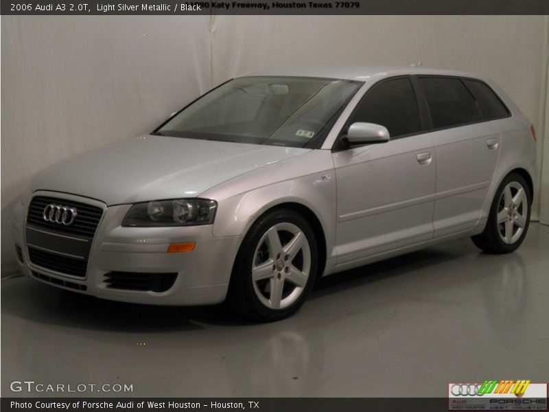 Light Silver Metallic / Black 2006 Audi A3 2.0T