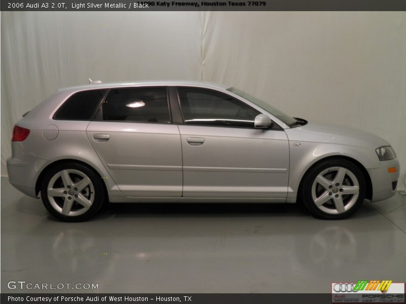 Light Silver Metallic / Black 2006 Audi A3 2.0T