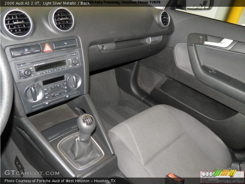 Light Silver Metallic / Black 2006 Audi A3 2.0T