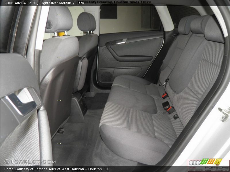 Light Silver Metallic / Black 2006 Audi A3 2.0T